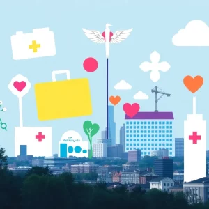 Illustration of healthcare challenges in Massachusetts