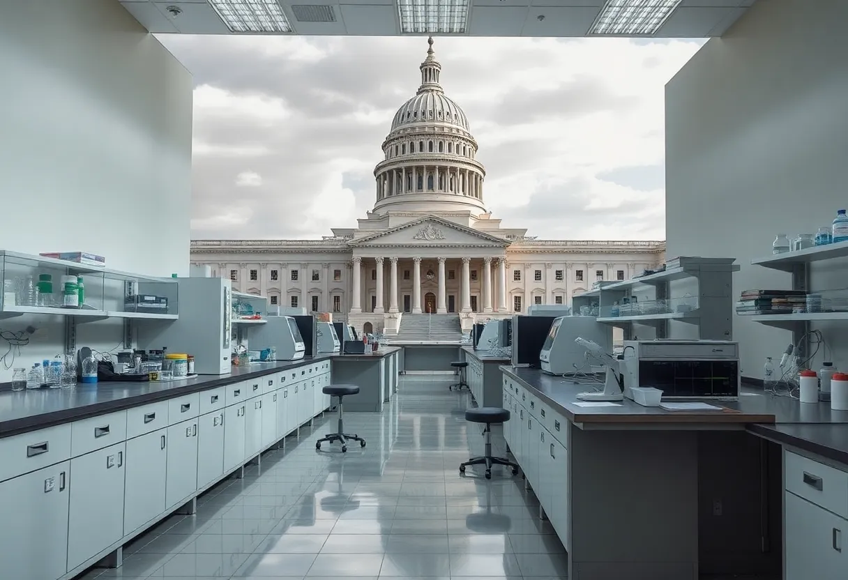 Crisis in Massachusetts research laboratories due to federal funding cuts