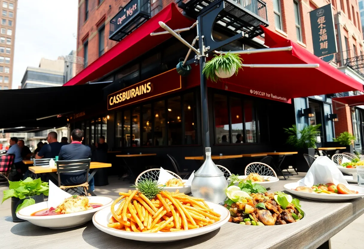 A collage of new restaurants and dishes in Greater Boston