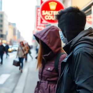 An illustration depicting the importance of safety in urban settings