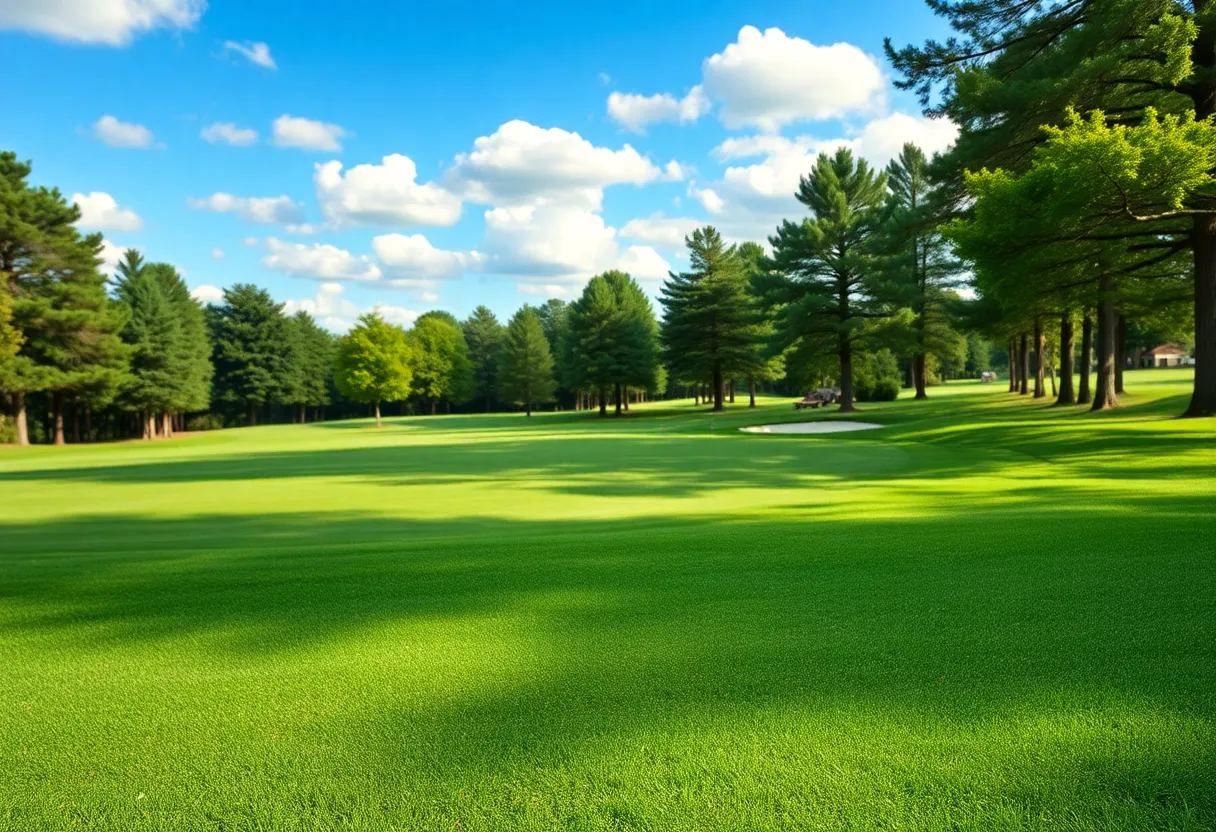 Diplomatic discussions at a golf course in Scotland