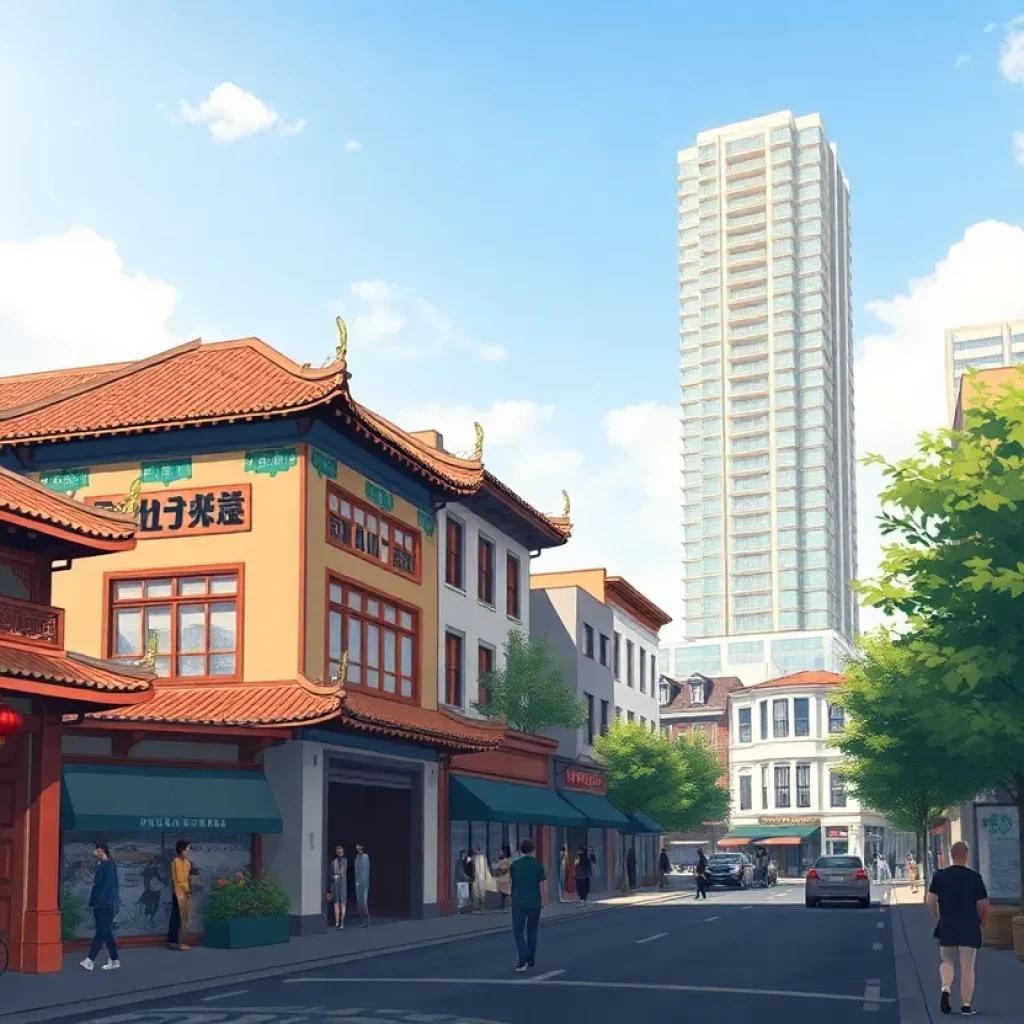 Proposed luxury housing development in Boston's Chinatown