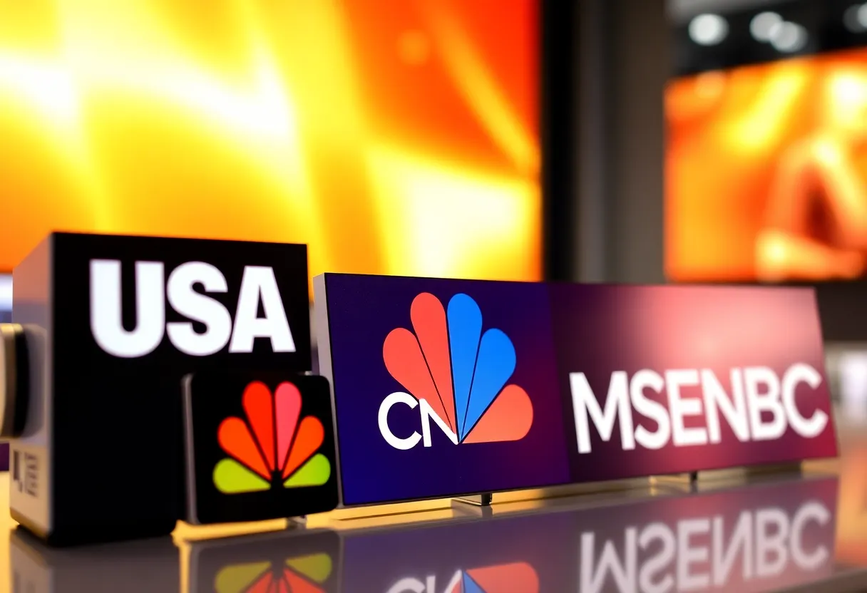 Logos of networks managed by Comcast's new venture Versant