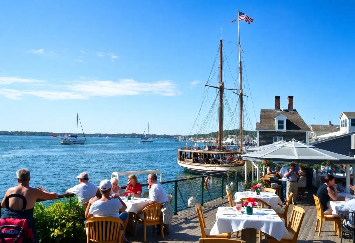 Whale watching and historical cruises in New England