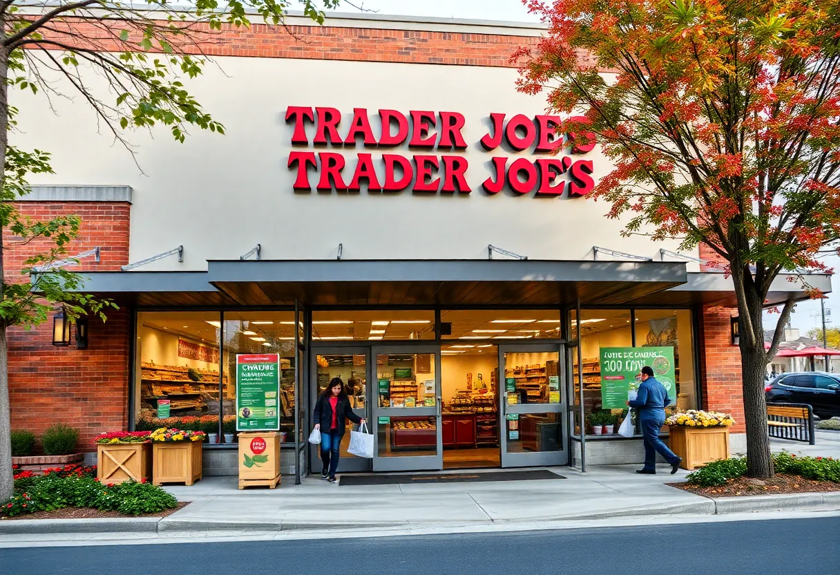 Exterior view of new Trader Joe's location in Greater Boston