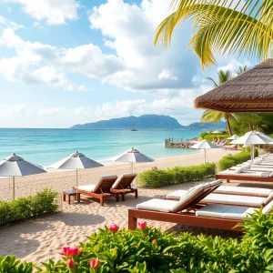 Scenic view of Winnetu Oceanside Resort on South Beach