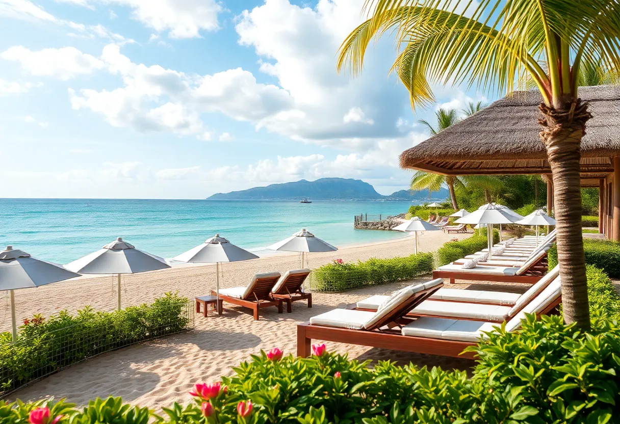 Scenic view of Winnetu Oceanside Resort on South Beach
