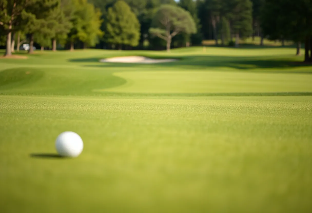 Fans enjoying a LIV Golf event with vibrant surroundings