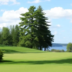 Pelham sports scene with soccer, football, and golf