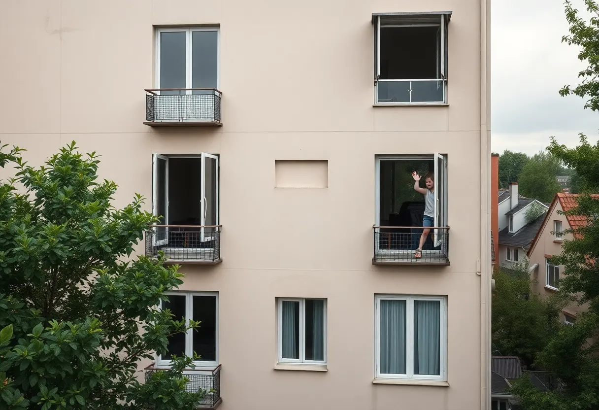 Dangers of unsecured windows in residential buildings.