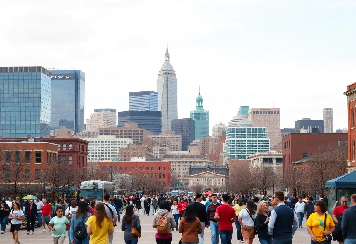 Cityscape of Boston showcasing its skyline and diverse community