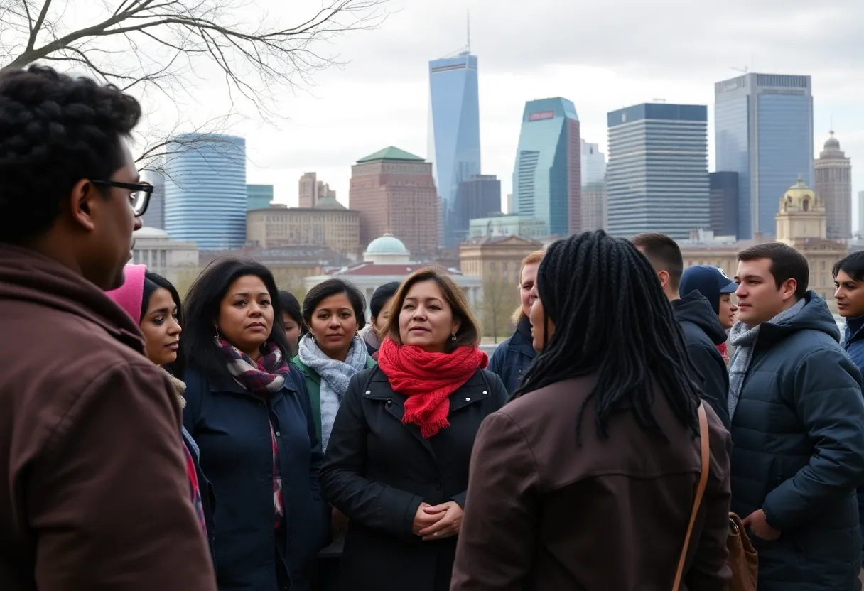 Community meeting in Boston about ICE enforcement and public safety
