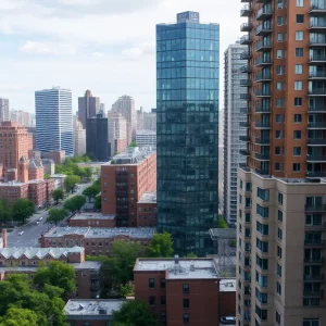 Views of rental apartments in Boston.
