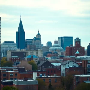 Boston skyline showcasing diverse neighborhoods and community harmony