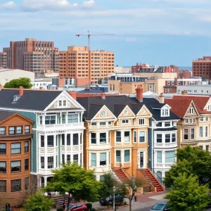 Boston skyline highlighting the housing market