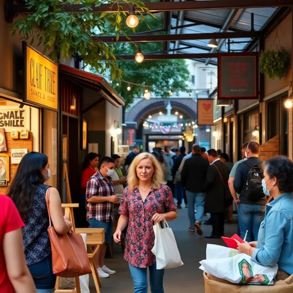 Scene depicting small businesses benefiting from Comcast RISE grants