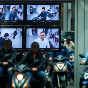 Photographs released by Boston police of individuals on motorbikes in connection with a shooting investigation.