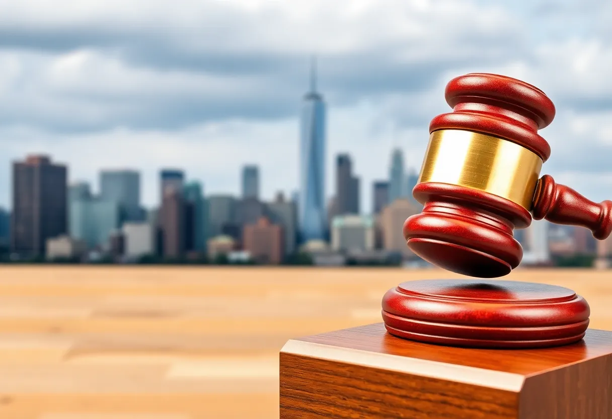 Gavel symbolizing a federal court ruling in support of sanctuary cities