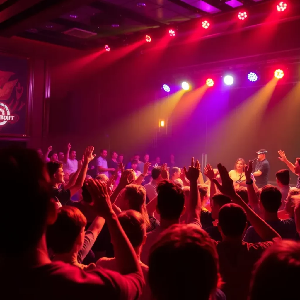 Audience enjoying a live concert at Wilbur Theatre