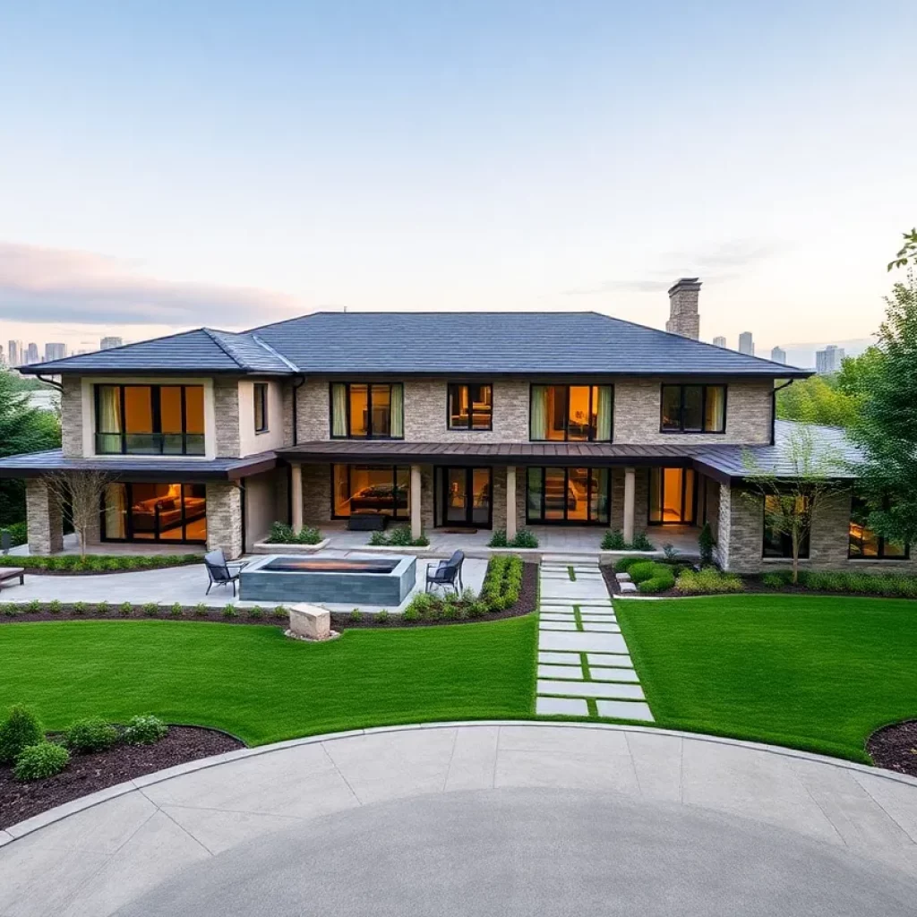A stunning luxury home in Boston's real estate market.