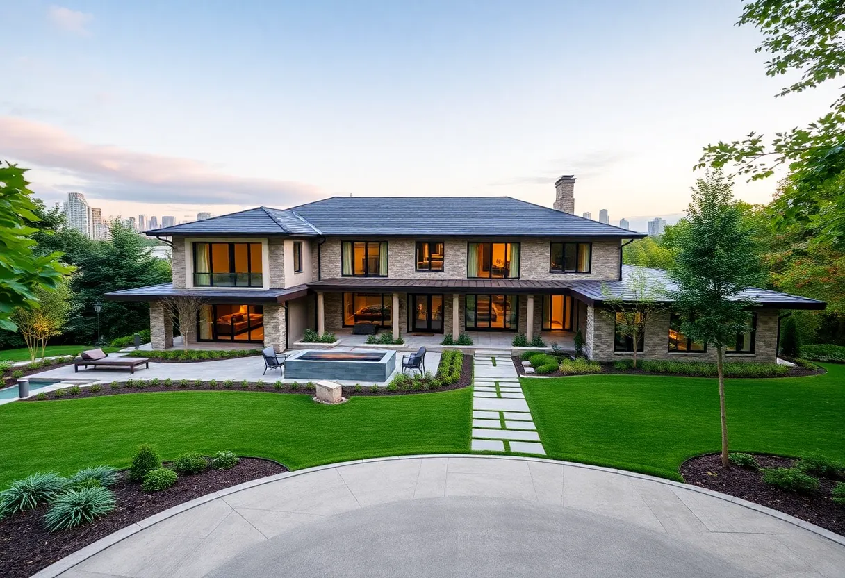 A stunning luxury home in Boston's real estate market.