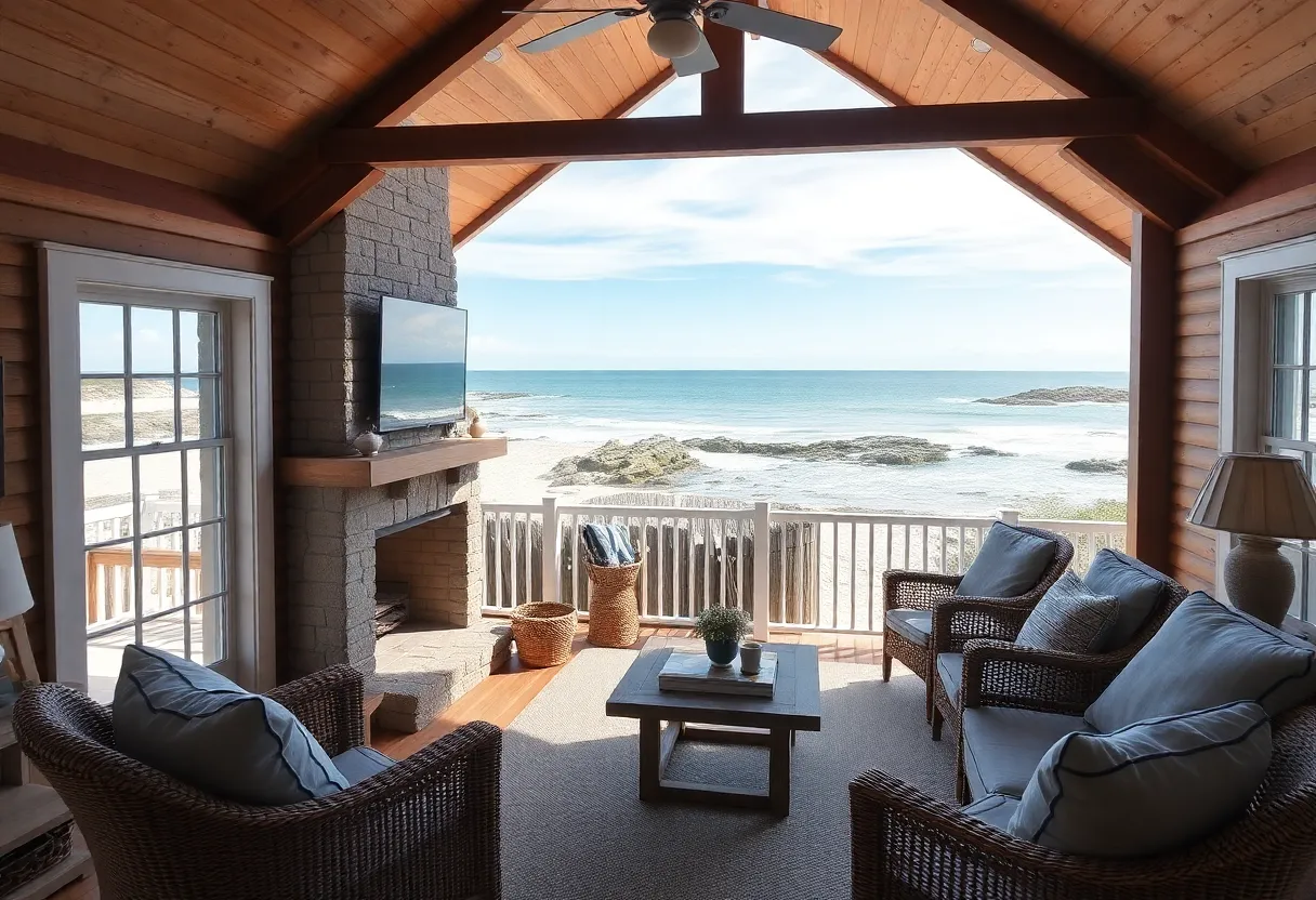 Beachfront cottage in Nantucket