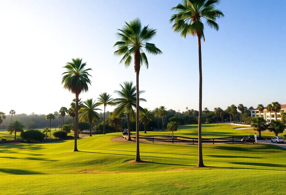 Scenic view of Trump National Doral golf course