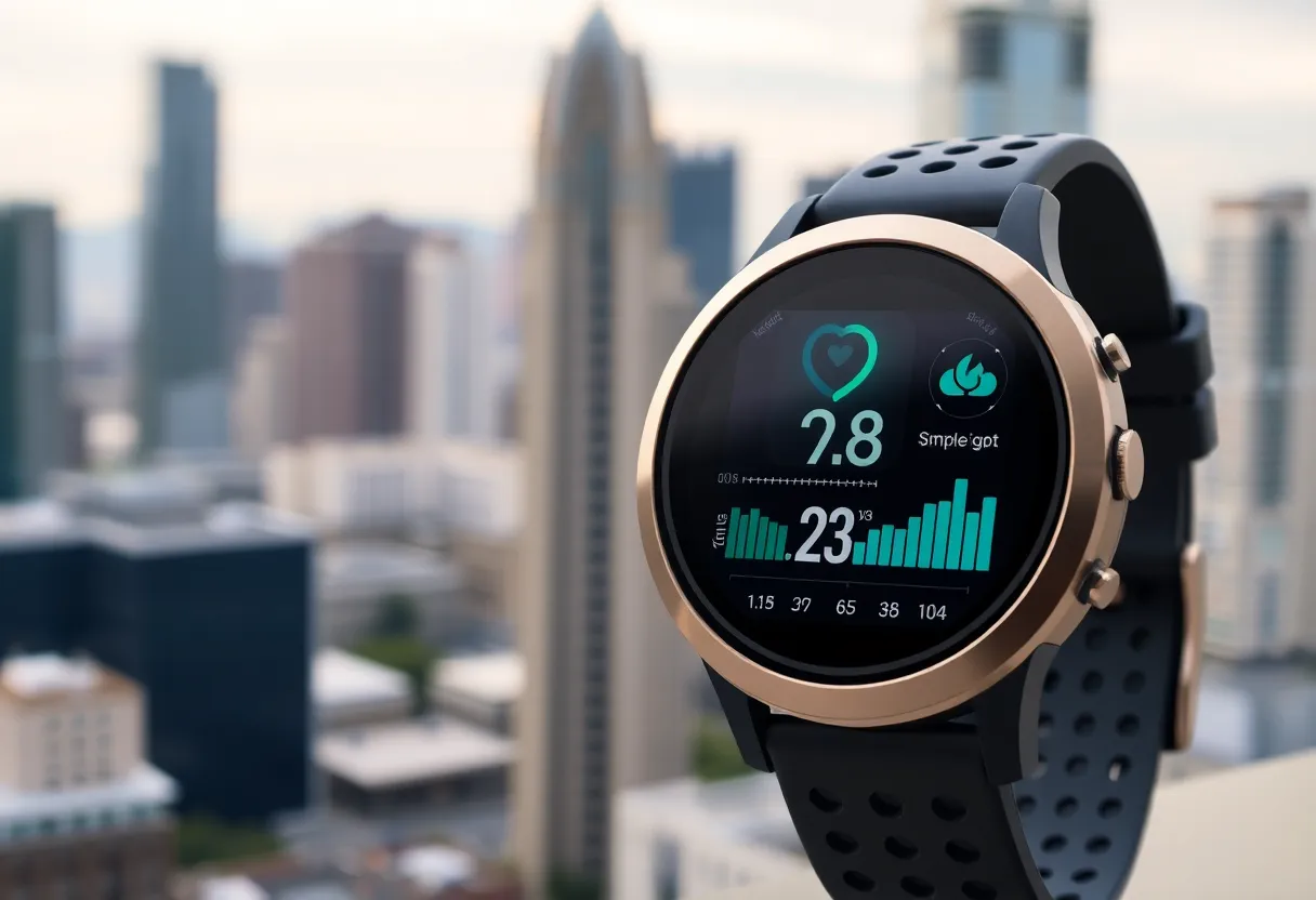 Whoop wearable fitness tracker showcasing blood pressure monitoring feature