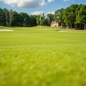 Franklin Tech Golf Team preparing for the upcoming season on a golf course.