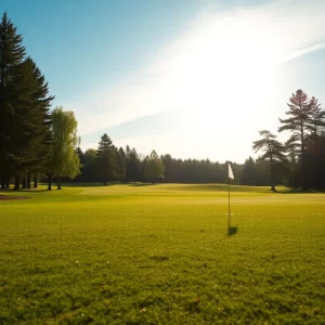 A view of the Bethpage Black golf course during the Ryder Cup 2025
