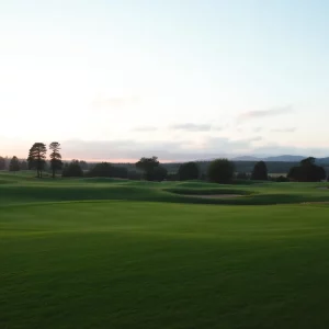 Morehead State men's golf team competing at Colonel Shootout