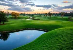 Golfers competing in Ryder Cup at Bethpage Black