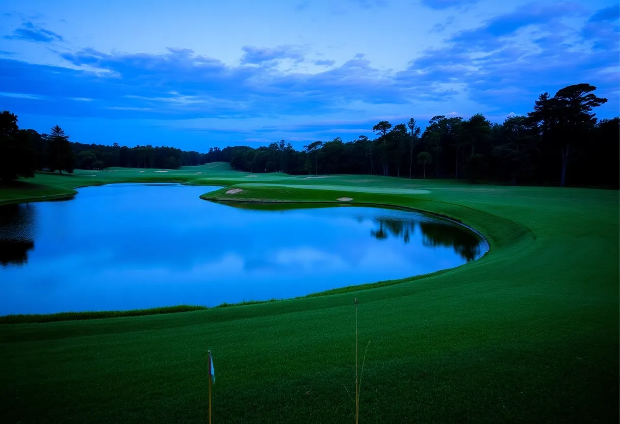 Teams competing in the Ryder Cup at Bethpage Black.