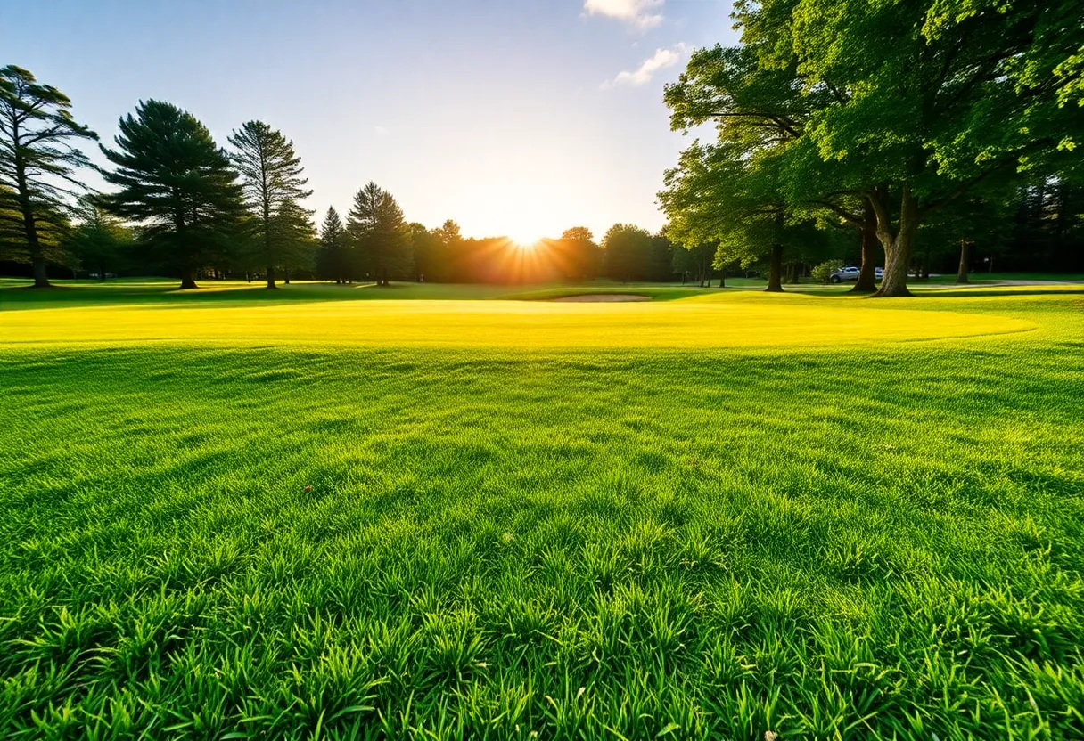 Golf course representing inclusivity and fair play