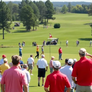 Participants at the 2025 SJC Alumni Golf Classic