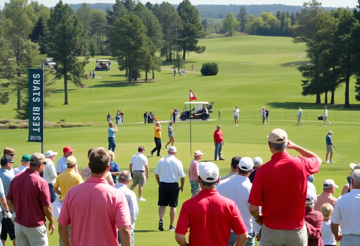 Participants at the 2025 SJC Alumni Golf Classic