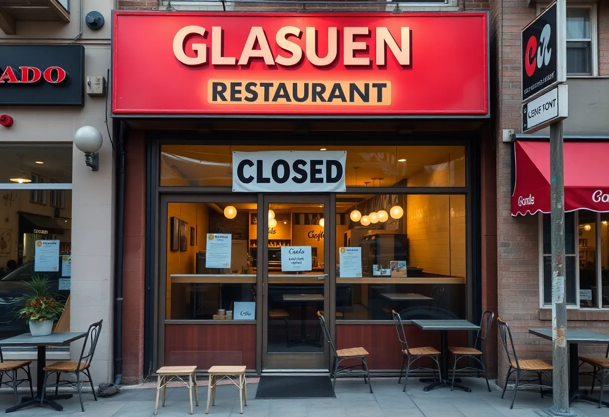 Closed Big Chicken restaurant storefront in Peabody, MA