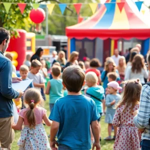 Families enjoying kid-friendly events in Boston