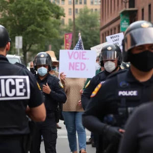 Federal agents involved in immigration enforcement in Boston