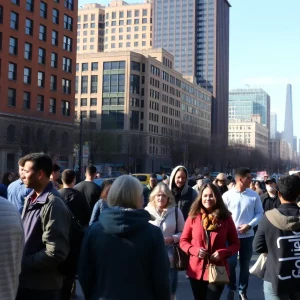 Diverse community in Boston amidst discussions of immigration enforcement
