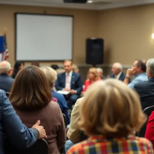 Boston mayoral candidates participating in a forum