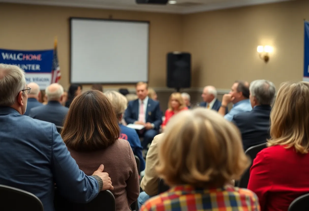 Boston mayoral candidates participating in a forum