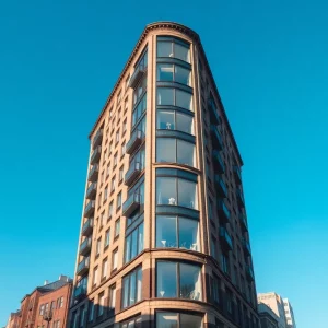 Converted office building into residential units in Boston