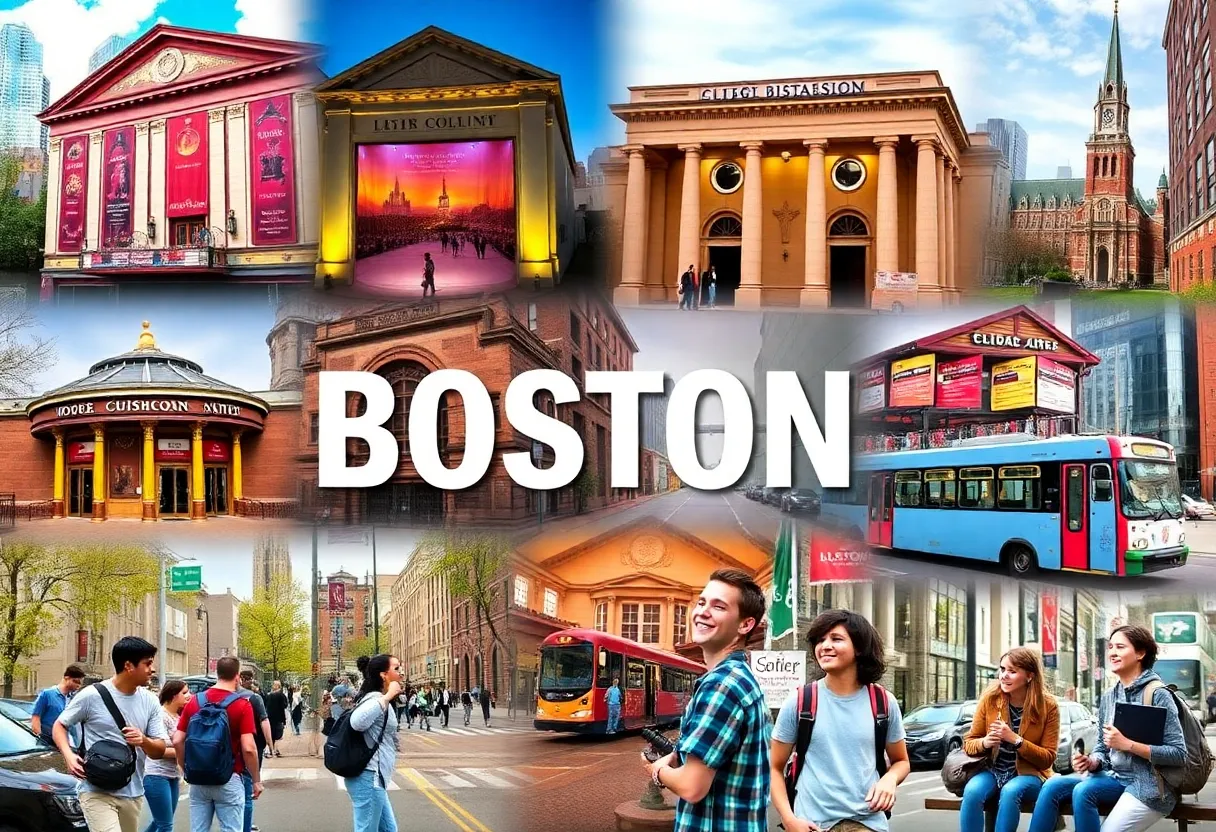 College students exploring Boston attractions with discounts.