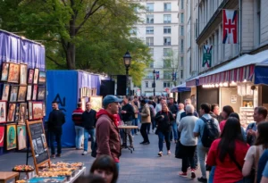 Community members enjoying various cultural events in Cambridge and Somerville