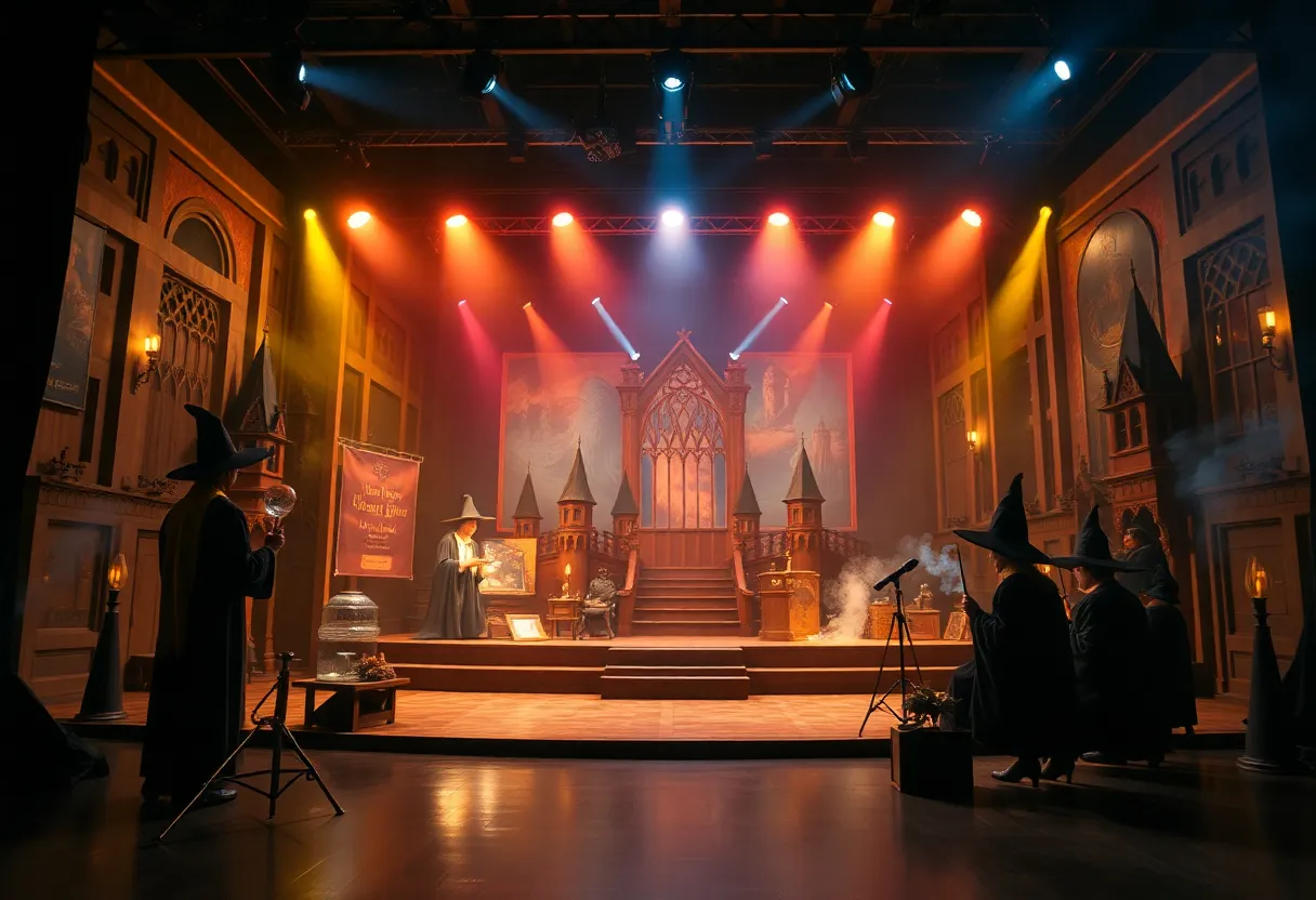 A magical stage setting for Harry Potter and the Cursed Child