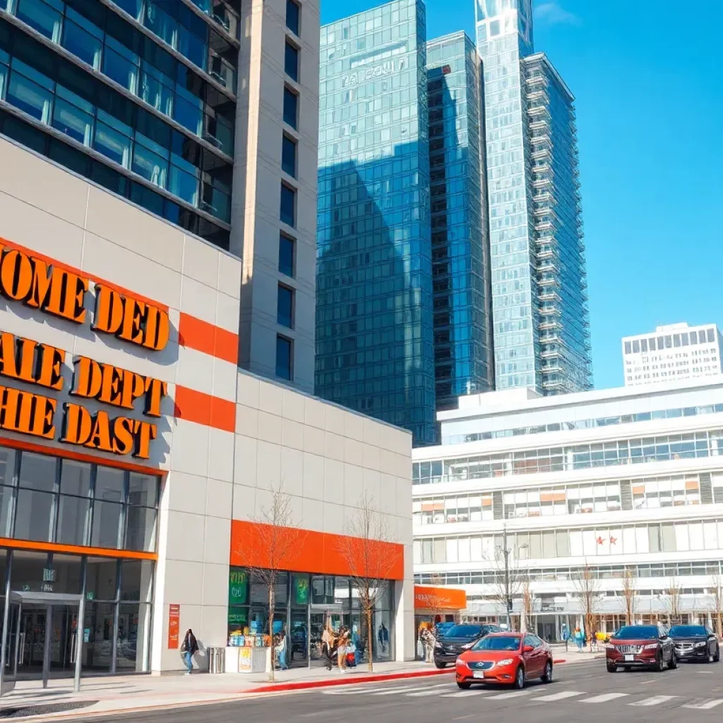 Image of Home Depot store at 615 Arsenal St. in Watertown