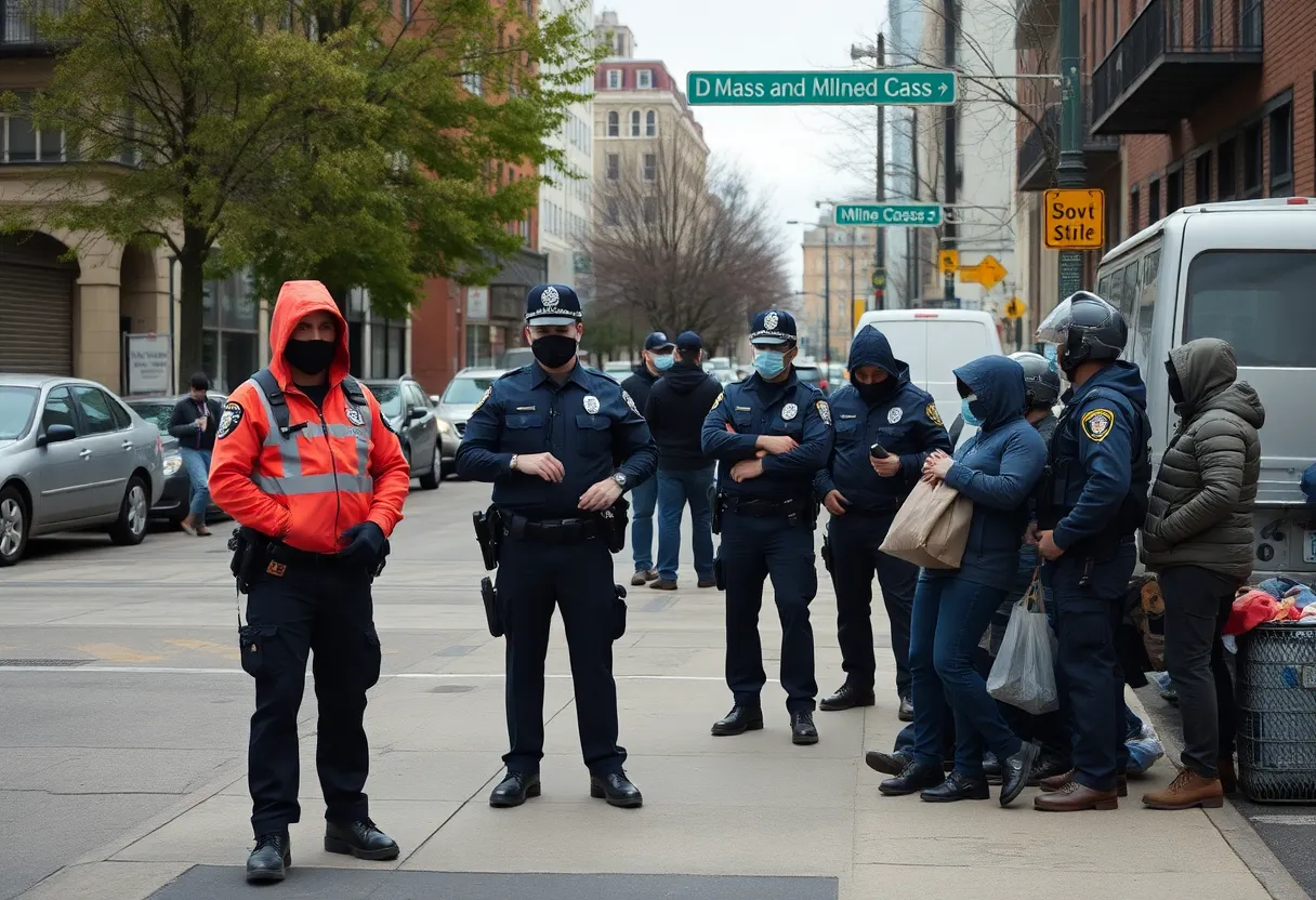 Boston police addressing human trafficking issues in urban area