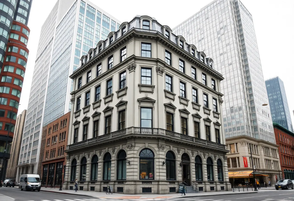 John Hancock's historic home in Boston.