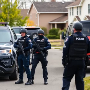 Tactical law enforcement operation in Lawrence, Massachusetts